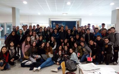 Los alumnos de bachillerato visitan la Semana de la Ingeniería