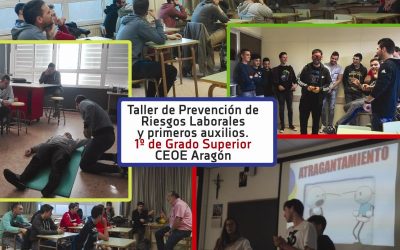 Talleres de Prevención de Riesgos y Primeros Auxilios en Ciclos Formativos