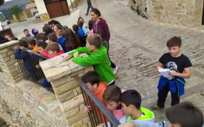 5º de Primaria en las Aulas de innovación en la naturaleza, en Cantavieja (Teruel)