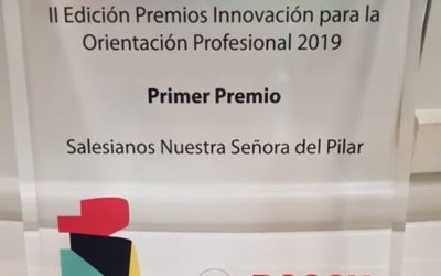 Salesianos Zaragoza recibe el Primer Premio con el proyecto «Orienta2»