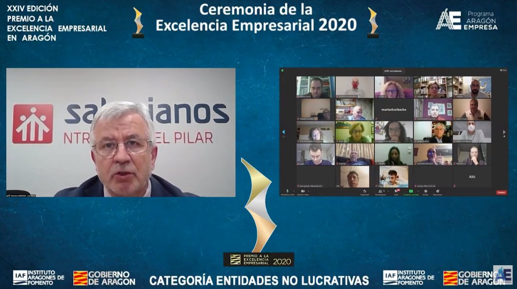 Salesianos Zaragoza, Premio a la Excelencia Empresarial 2020