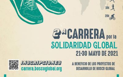 La ONGD salesiana Bosco Global organiza la 2a Carrera Solidaria por la #SolidaridadGlobal