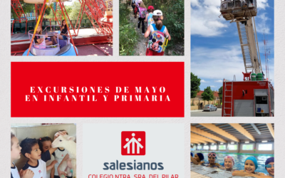 Excursiones en Infantil y Primaria durante el mes de María Auxiliadora