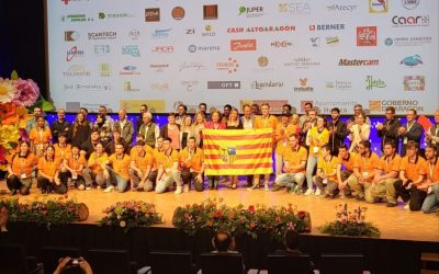 Medallero de Salesianos Zaragoza en el campeonato Aragón Skills