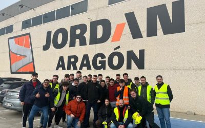 Visitando la empresa Jordan Aragón