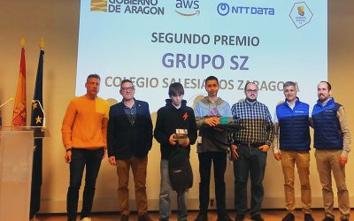 Estudiantes del Grado Superior de Desarrollo de Aplicaciones Multiplataforma destacan en la Competición de Amazon Web Services Jam Aragón