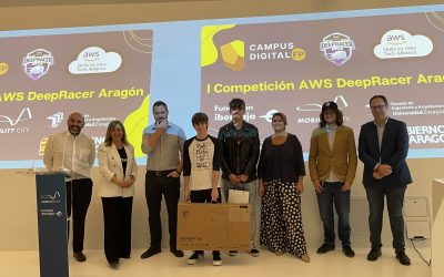 Guillermo Bernal gana la I edición de AWS DeepRacer Aragón