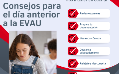 Consejos para el día anterior a la EVAU