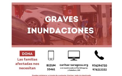 Información sobre cómo colaborar ante la Emergencia por las graves inundaciones de los últimos días