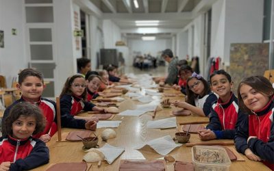 3º de Primaria se sumerge en el arte del barro con los Artesanos de Aragón