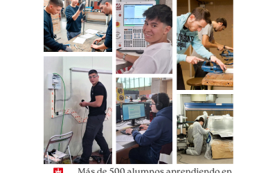 Formación en acción: más de 500 alumnos aprendiendo en vuestras empresas