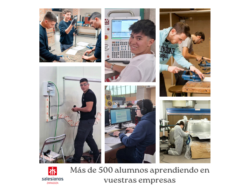Formación en acción: más de 500 alumnos aprendiendo en vuestras empresas