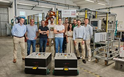 Formación sobre vehículos AGV dentro del proyecto de innovación del Ministerio de Educación y FP
