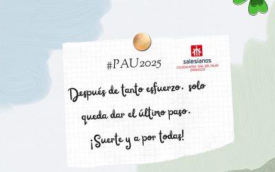 Comienzan las pruebas de acceso a la Universidad en Zaragoza: ¡Mucho ánimo a nuestros alumnos y alumnas!