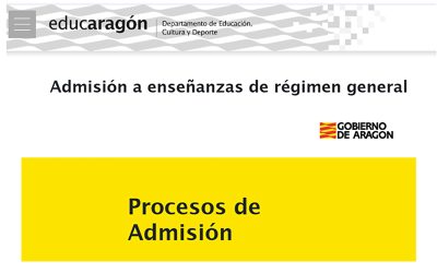 Abierto el proceso de Admisión Bachillerato y Formación Profesional