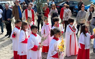 La comunidad de Montserrat vive con esperanza el inicio y la culminación de la Semana Santa